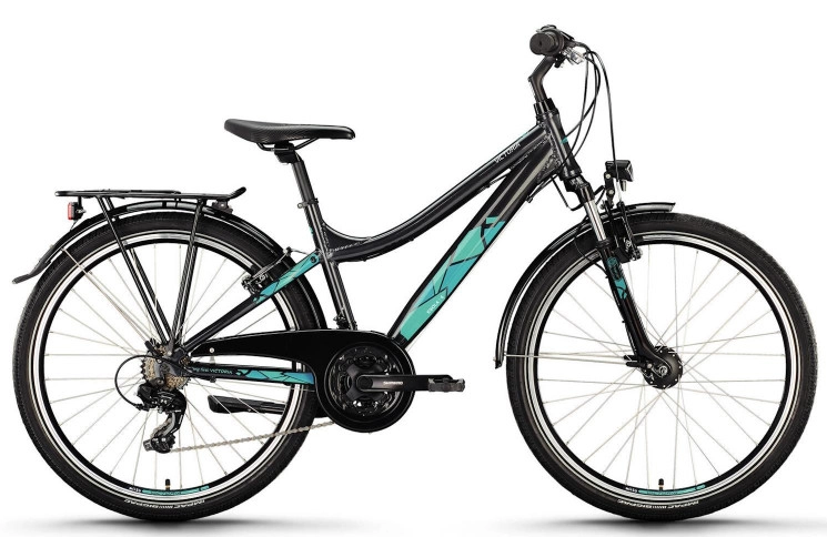 VICTORIA Jeugdfiets EQOLA 6 26"/40cm-S/21/lapisblauw mat/02985174