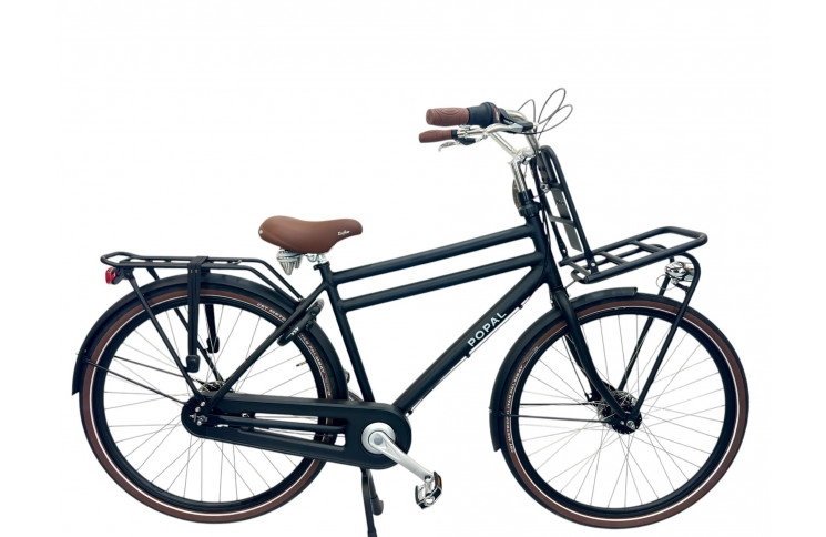 Herenfiets Popal Daily Dutch Prestige N7 28"/50/Mat zwart/S030150001M,28-50