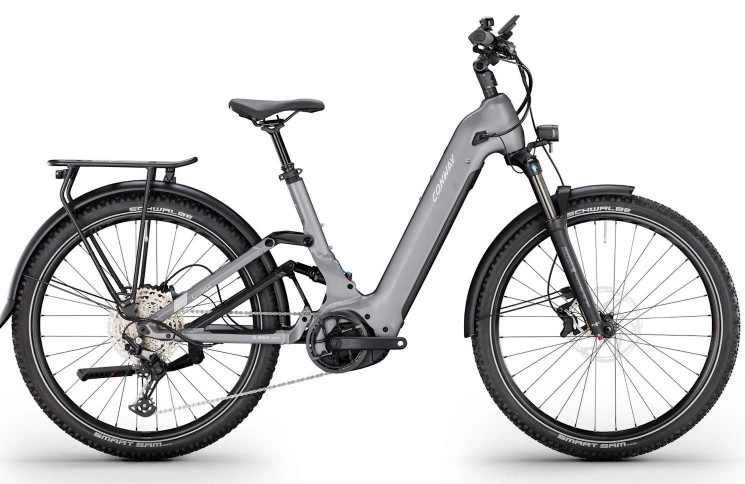 CONWAY Elektrische SUV Cairon SUV FS 4.0 №1 27.5"/54cm-XL/12/grafietgrijs mat/02810382