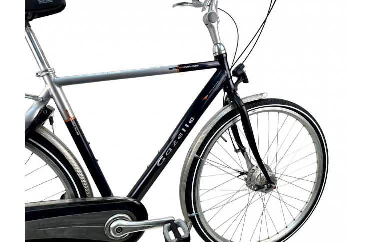 Man's bicycle Gazelle Davos 28"/53cm/Black-gray