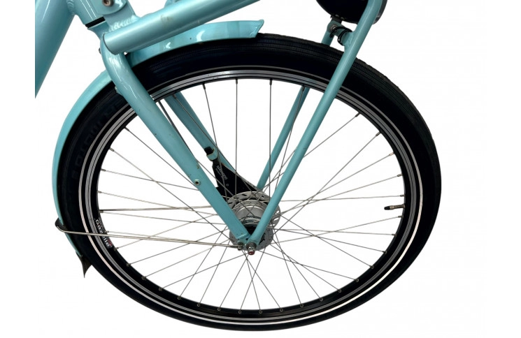 Damesfiets Gazelle Miss Grace w/blue/28/al/tr