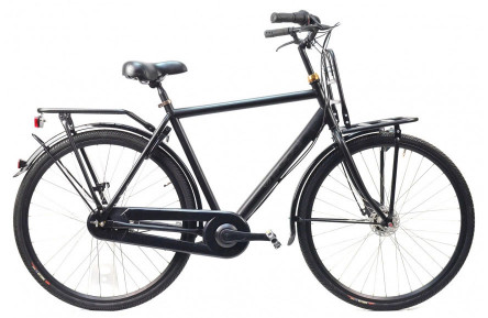 Transportfiets Popal 28" L/57 mat zwart