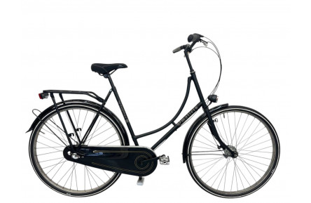 Damesfiets Facebike Mafiets 28" 57 cm zwart matt