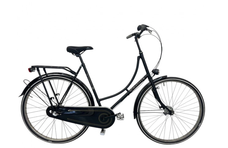 Damesfiets Facebike Mafiets 28" 57 cm zwart matt