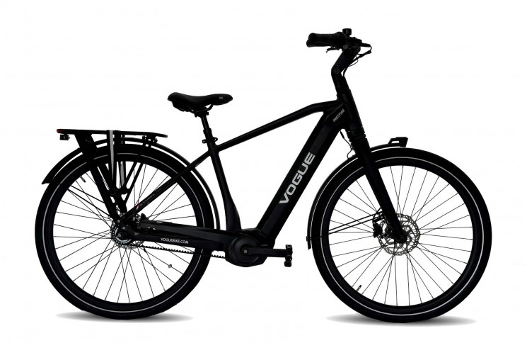 E-BIKE VOGUE PRESTIGE MAN 28"/48cm/mat-zwart/36V 14.5Ah