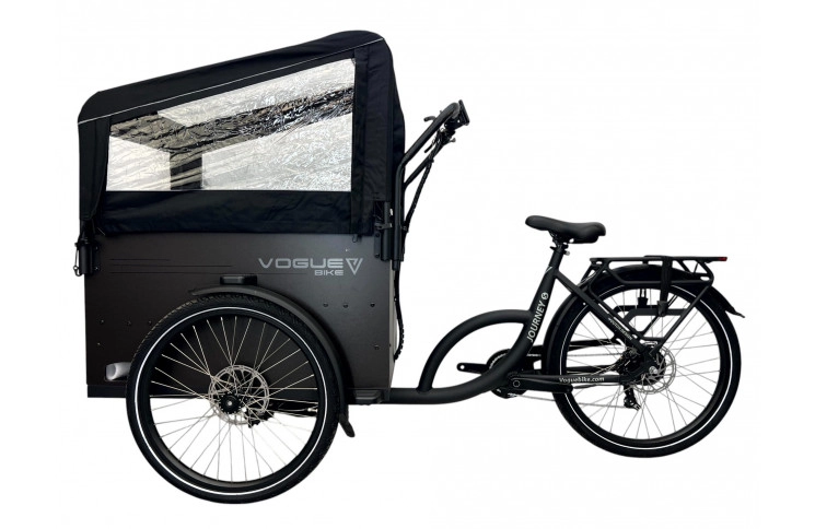E-CARGO VOGUE JOURNEY-S torquesensor, 7dr, matt-black-black (36V 14.5Ah 522Wh)