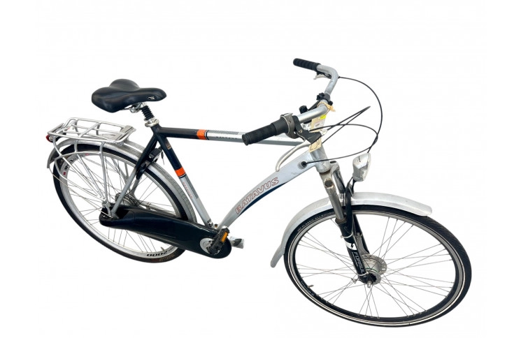 Herenfiets Batavus Weekend silver/28/sity/al/m