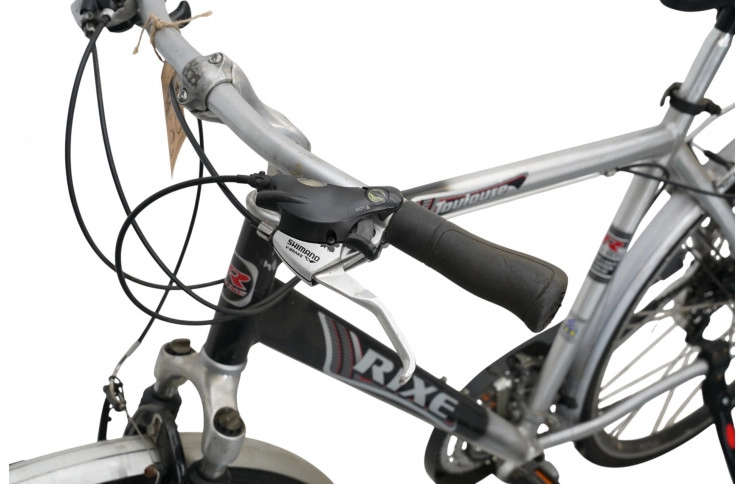 Herenfiets Rixe Toulanse 28"/55cm/Grijs-zwart