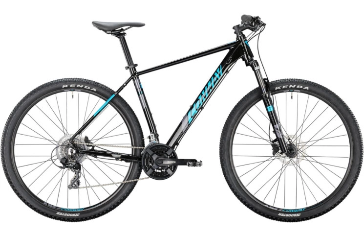CONWAY MTB Hardtail MS 3.9 29"/41cm-S/21/black metallic - turquoise metallic/02891364