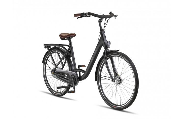 Damesfiets Altec Maxima Moeder28"/55 cm/Mat Zwart/286451