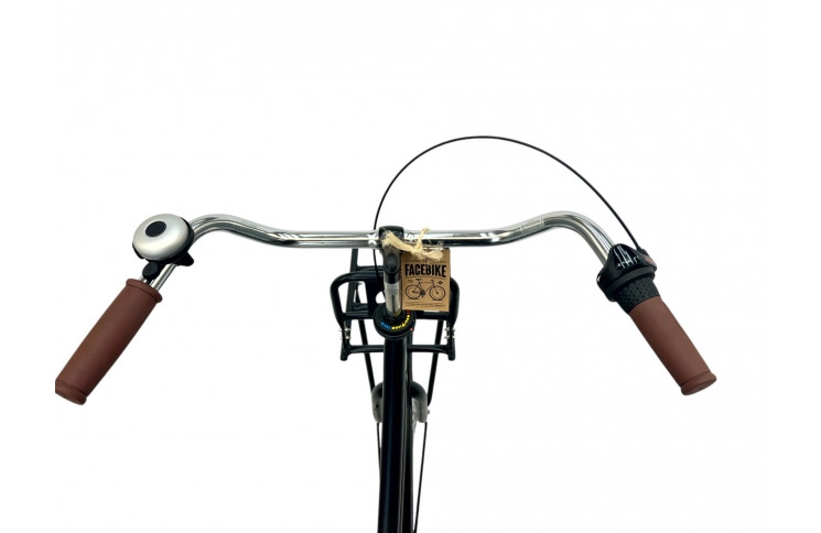 Woman's bicycle Avalon Pic-up staal dames Matzwart 50cm N3