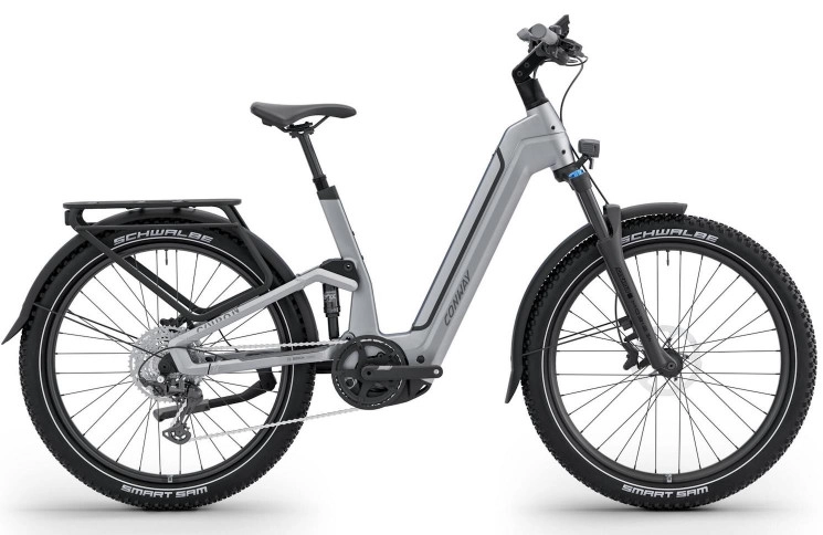 CONWAY Elektrische SUV Cairon SUV FS 4.0 №2 27.5"/50cm-L/12/metallic grijs mat/02810751