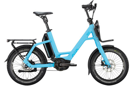 QiO Elektrische compactfiets EINS+ P-5 №1 20"/48cm/5/ijsblauw mat/02652069