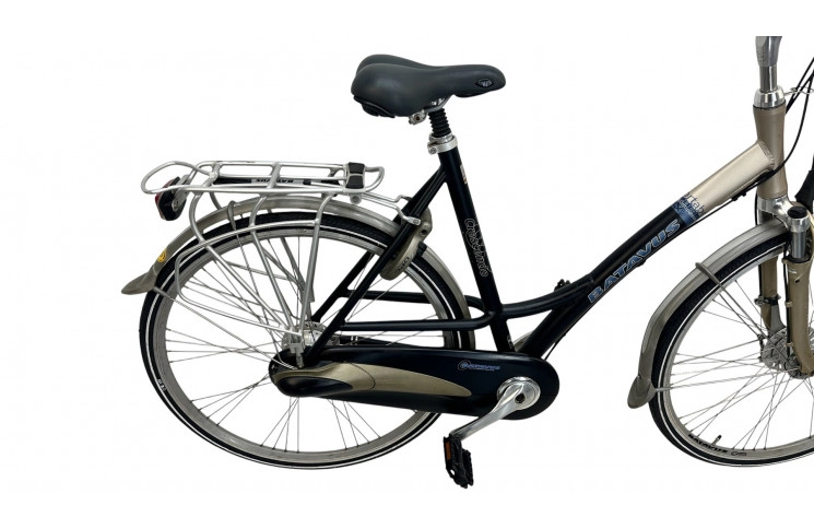 Damesfiets Batavus Crescendo 28"/57/Zwart-bruin