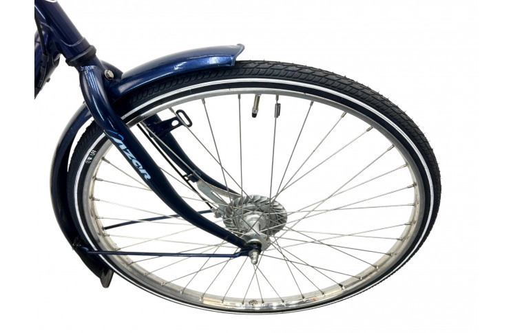 Herenfiets Azor Jepsey 28"/60cm/Grijs-blauw