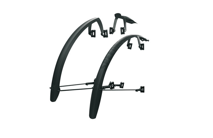 Spatbordset met spatborden SPEEDROCKER 28" zwart