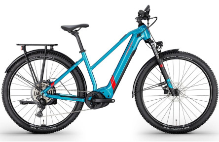 CONWAY Elektrische MTB Hardtail Cairon S 2.0 625 SE №1 27.5"/41cm-S/9/topaas metallic - rood metallic/02810515