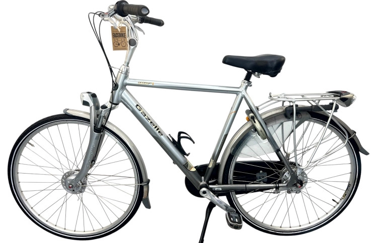 Man's bicycle Gazelle Orange 28"/57cm/gray