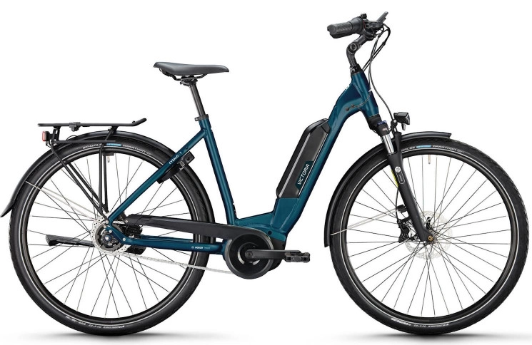 VICTORIA Electric trekking bike Cysalo 7 №2 28"/48cm-S/8/lapis blue matt/02921033