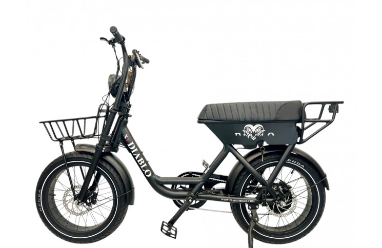 DIABLO E-BIKE, X1, 7DR SHIMANO, HYDRAULIC, MATT-BLACK, 1000458 ACCU (15AH,48V,720WH)