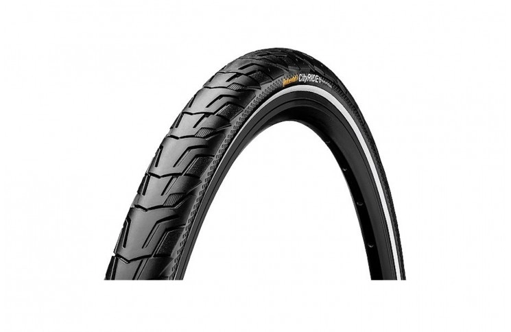 Continental Ride City Puncture ProTection 28 x 1.60" / 42-622 black with reflective tape