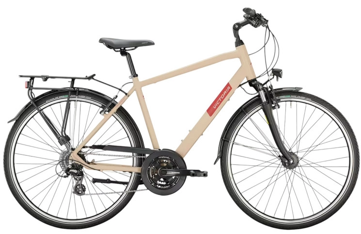 Herenfiets VICTORIA Trekkingrad Trekking 2.7" 28"/XL-61cm/beige