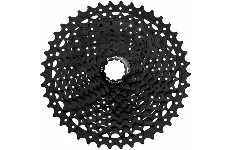 Cassette Sunrace CSMS3 10 speed - 11-40T - zwart