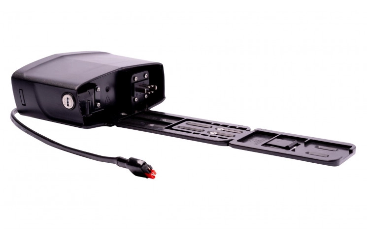 Slede met controller box voor Chasker accu (Anderson connector)