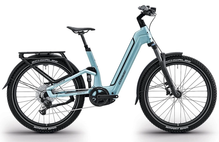 CONWAY Electric SUV Cairon C FS 2.0 800 №1 27.5"/54cm-XL/9/iceblue matt/02810944