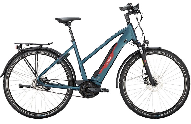 VICTORIA Electric trekking bike Tresalo 7 28"/48cm-M/5/dark night matt/02980571