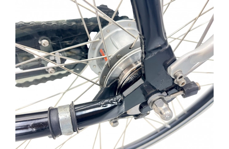 Herenfiets Sparta Ithaka 28"/59cm/zwart-grijs