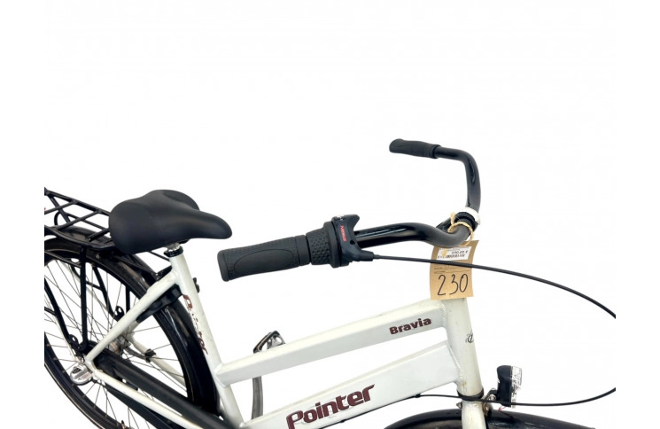 Damesfiets POINTER BRAVIA w/grey/28/al/sity/53cm