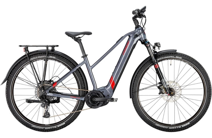 CONWAY Elektrische SUV Cairon SUV 5.0 29"/41cm-S/12/schaduwgrijs metallic - rood metallic/02824043