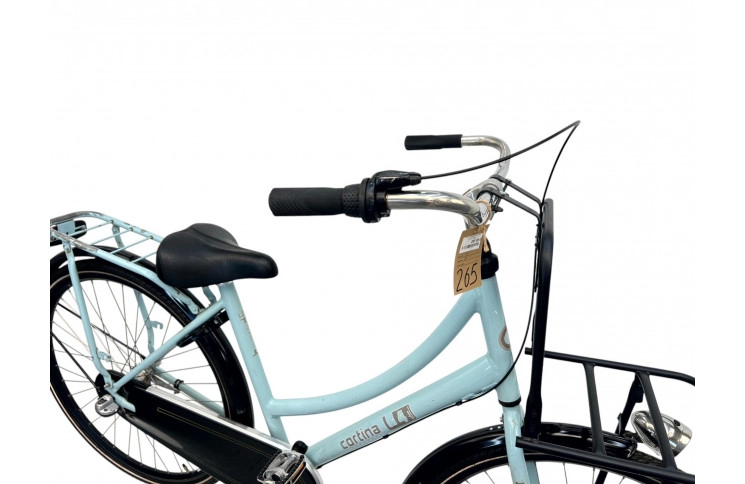 Damesfiets Cortina U4 w/al/tr/28/blue/