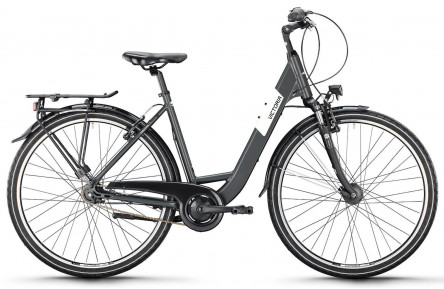 VICTORIA Trekkingfiets TREQANA 1 №1 28"/55cm-L/7/carbonietgrijs/02920877