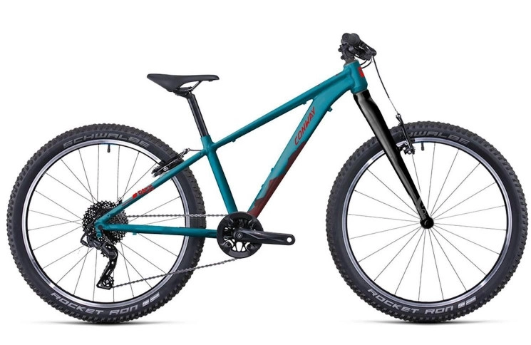 CONWAY MTB children's/youth bicycle Razz 2.4 №1 24"/28cm/8/topaz - black/02810621