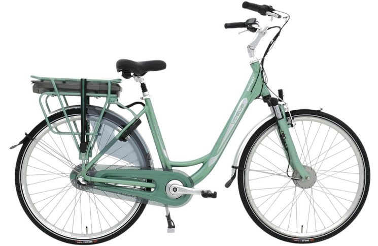 E-BIKE Vogue Basic 7 28"/49cm/Groen/36V 13Ah 468 Wh 45 Nm AKM LED