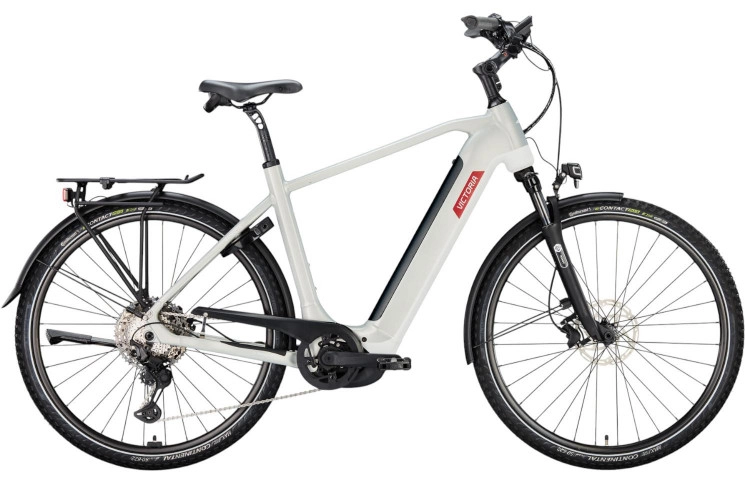 VICTORIA Elektrische trekkingfiets Manoc 6 №1 28"/50cm-S/11/galaxy wit/02920253