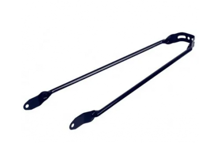 Spatbordstang 28". Montage op frame dmv M5 boutje. mat zwart