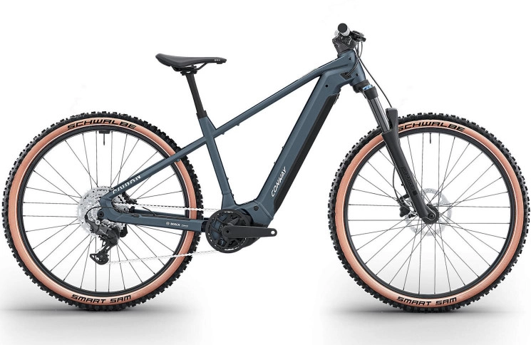 CONWAY Elektrische MTB Hardtail Cairon S 2.0 600 №1 29"/41cm-S/9/antraciet mat/02811055