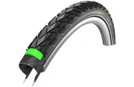 Buitenband Schwalbe Energizer Plus Tour GreenGuard 28 x 1.75" / 47-622 mm - zwart met reflectie