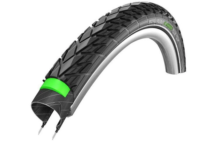 Buitenband Schwalbe Energizer Plus Tour GreenGuard 28 x 1.75" / 47-622 mm - zwart met reflectie
