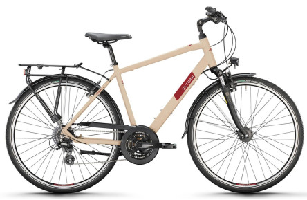 VICTORIA Trekkingfiets TREQANA 2 28"/51cm-M/24/grijsbeige mat/02985984