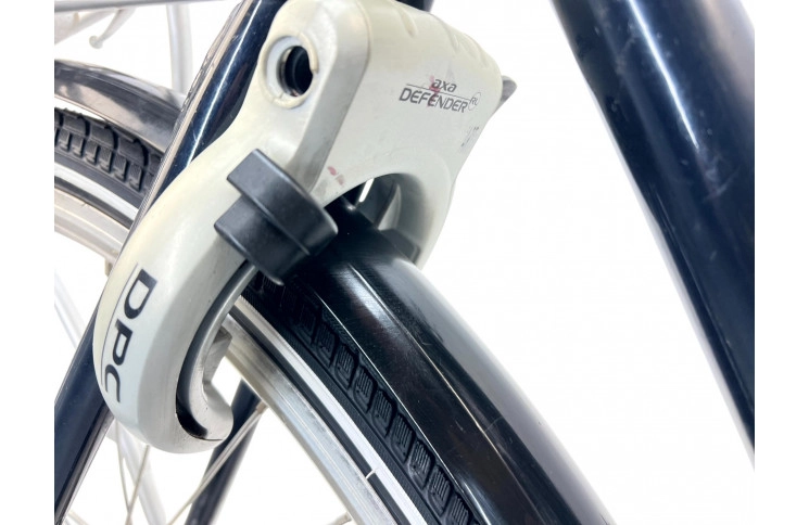 Damesfiets Dutch Bicycle 28"/51cm/donker-blauw