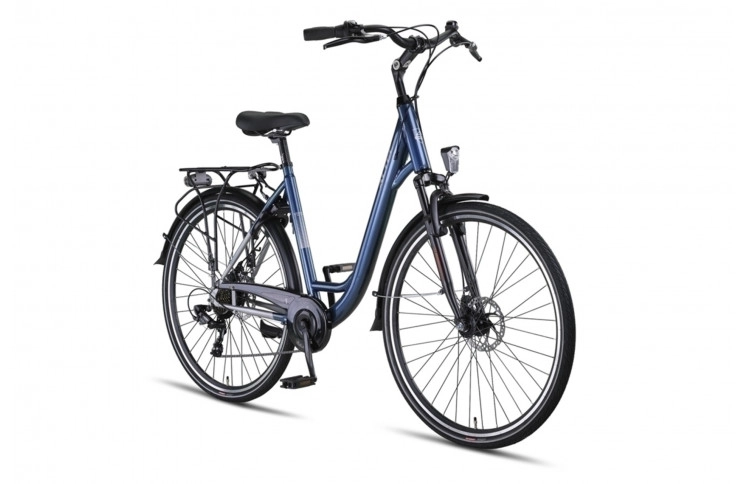 Damesfiets Altec Verona 28"/52 cm/Nachtblauw/284260