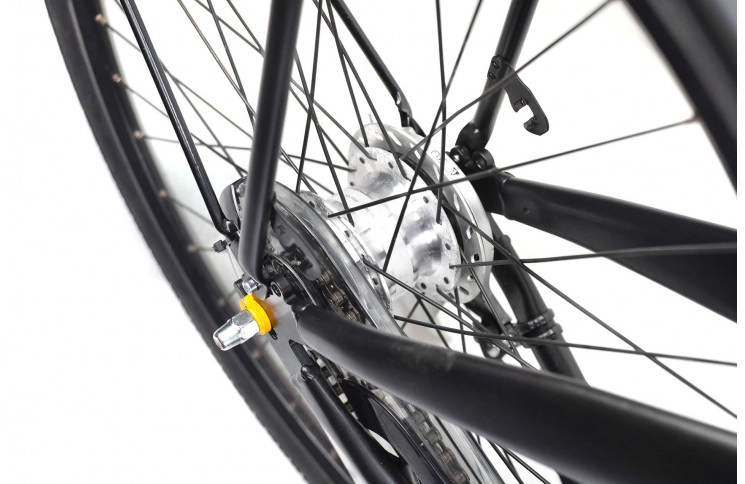 Transportfiets Cortina Crush 28" 56 zwart mat (gereviseerd)