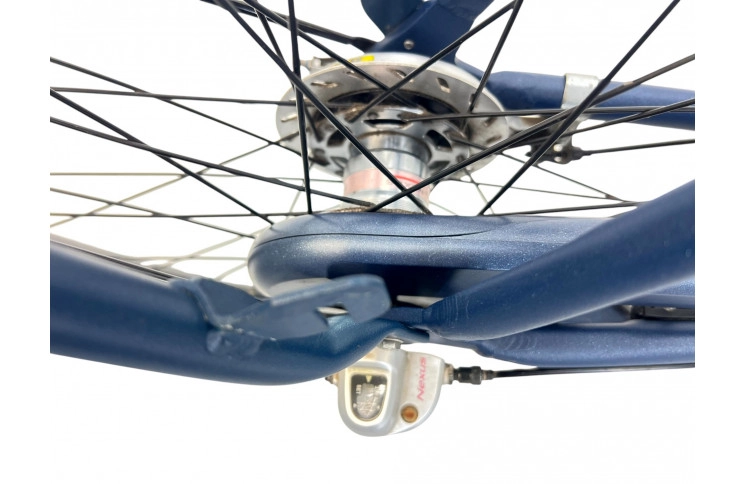 Damesfiets Avalon Cargo 28/56cm/blauw