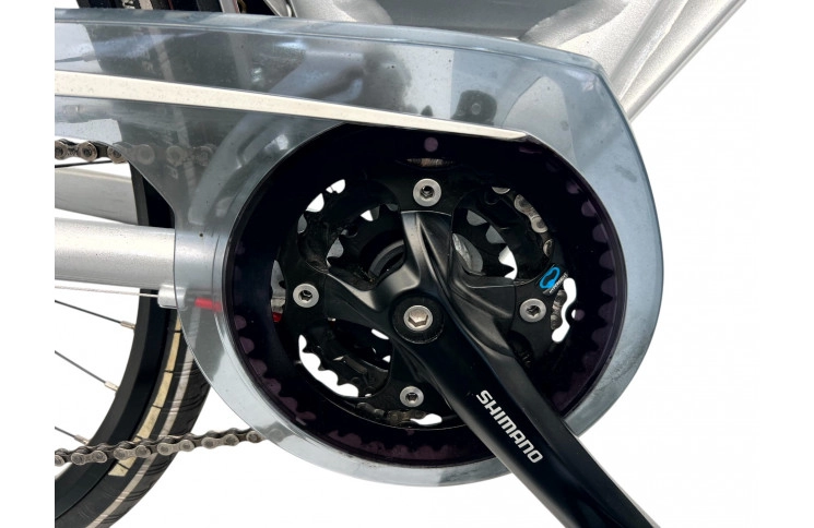 Damesfiets Gazelle Eclipse Trecking w/al/sity/silver/28/f53