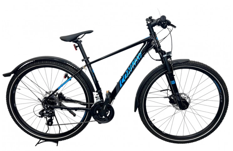 Mountainbike 29" Conway MC 3.9, M, zwart-turkoois