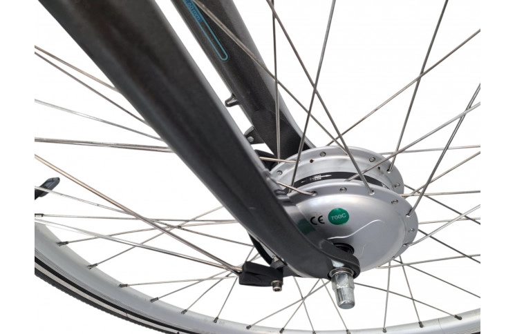 E-BIKE Vogue Infinity 28"/51cm/grijs-zwart/36V 11Ah 396Wh